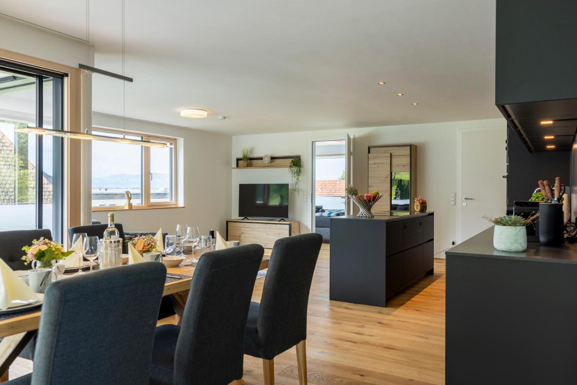 Bodensee Bergblick Suite Lochau Extérieur photo